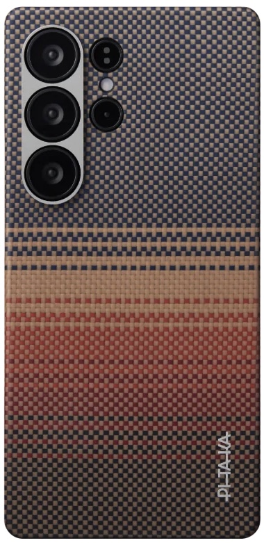 Pitaka Tactile Woven Case Sunset for Samsung Galaxy S25 Ultra